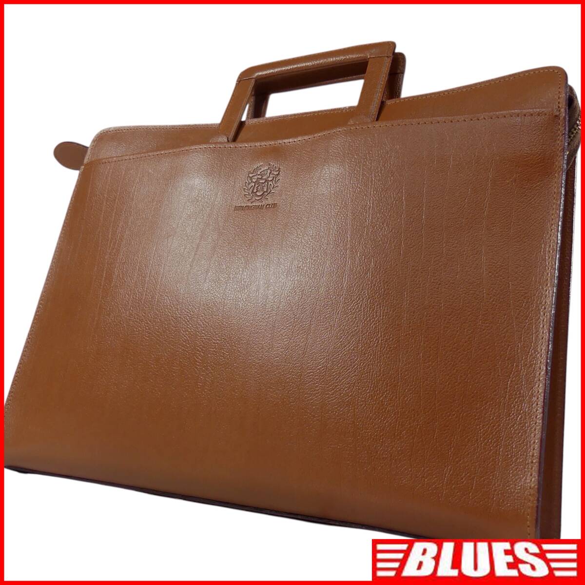 即決 イタリア製 VISARUNO オールレザービジネスバッグ ビサルノ