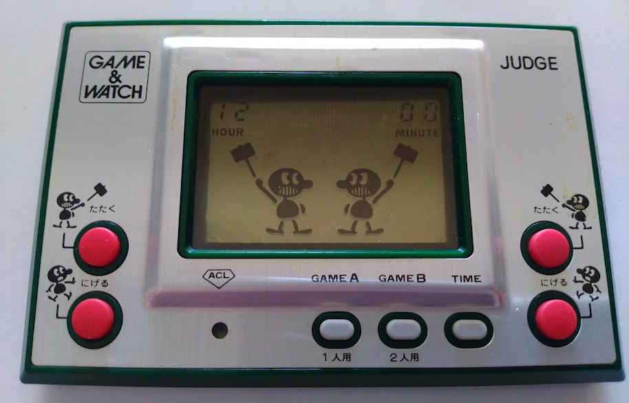 Yahoo!オークション -「ゲームウォッチ ジャッジ」(ゲームウォッチ