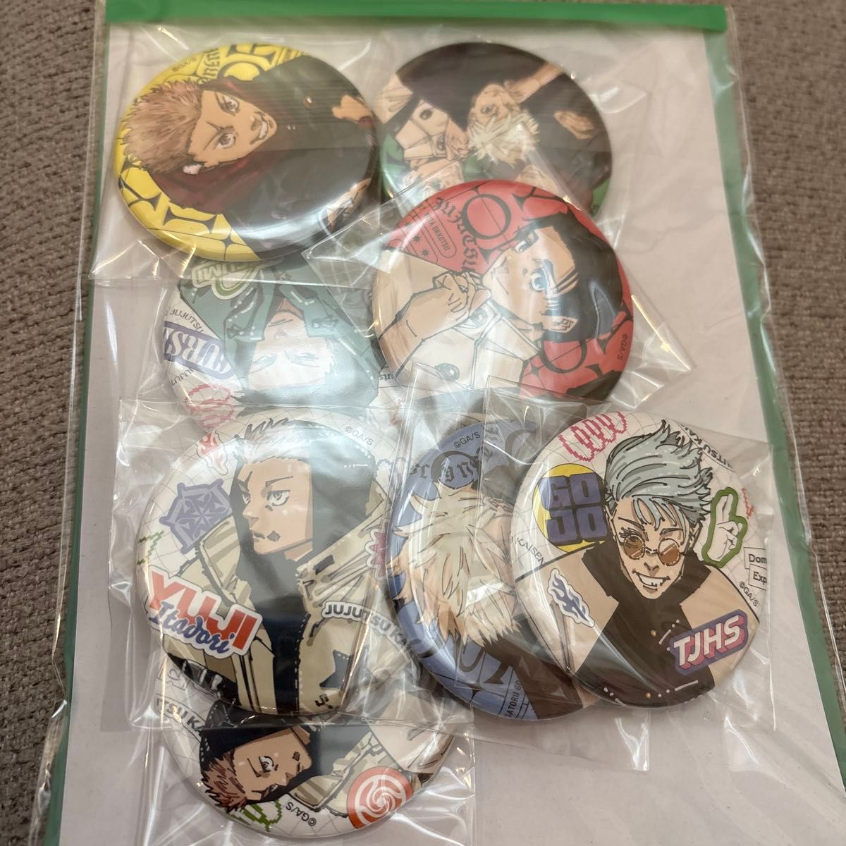 ジャンプGIGA 呪術廻戦 缶バッジ 乙骨憂太4個セット｜Yahoo!フリマ（旧