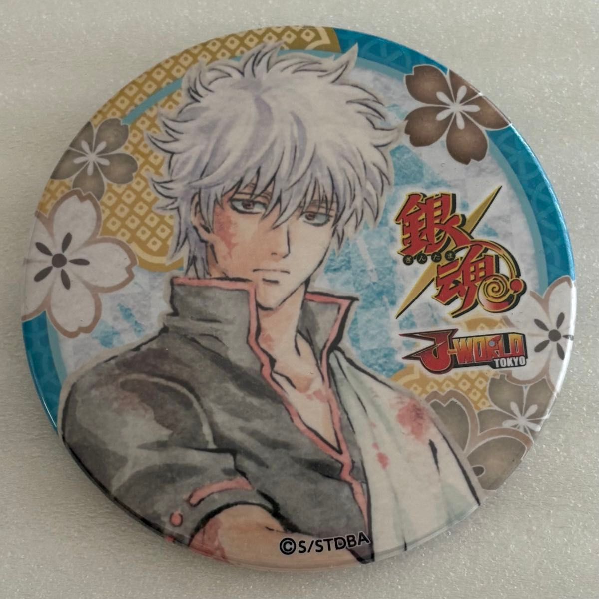 銀魂 J-WORLD ミニゲーム 銀時賞 缶バッジ 坂田銀時｜Yahoo!フリマ（旧