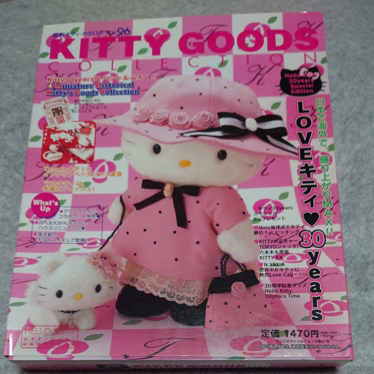 KITTY GOODS COLLECTION ハローキティ カタログ 26 30周年記念