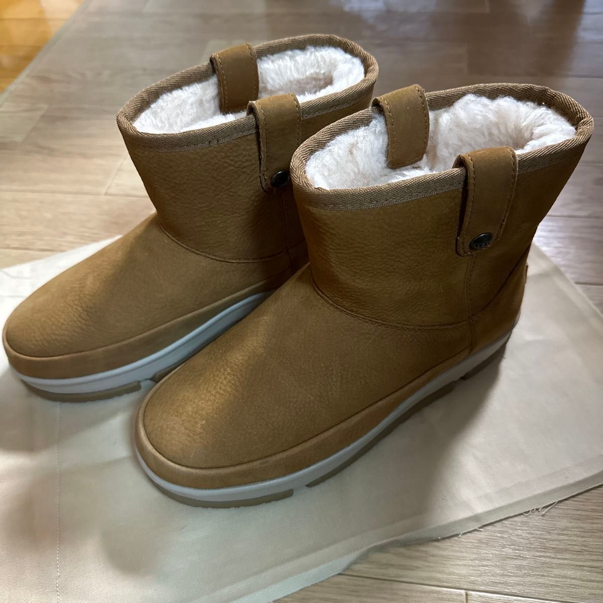 セール ラスト品 UGG アグ ディスケット チェスナット 23cm 韓国限定