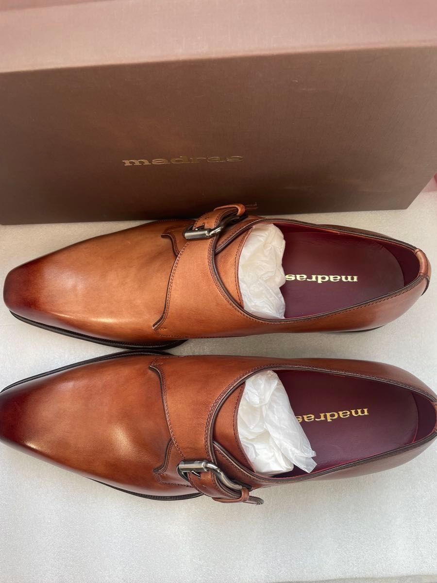 再値下げ GLENOVER グレンオーバー シングルモンク 25 5cm｜Yahoo