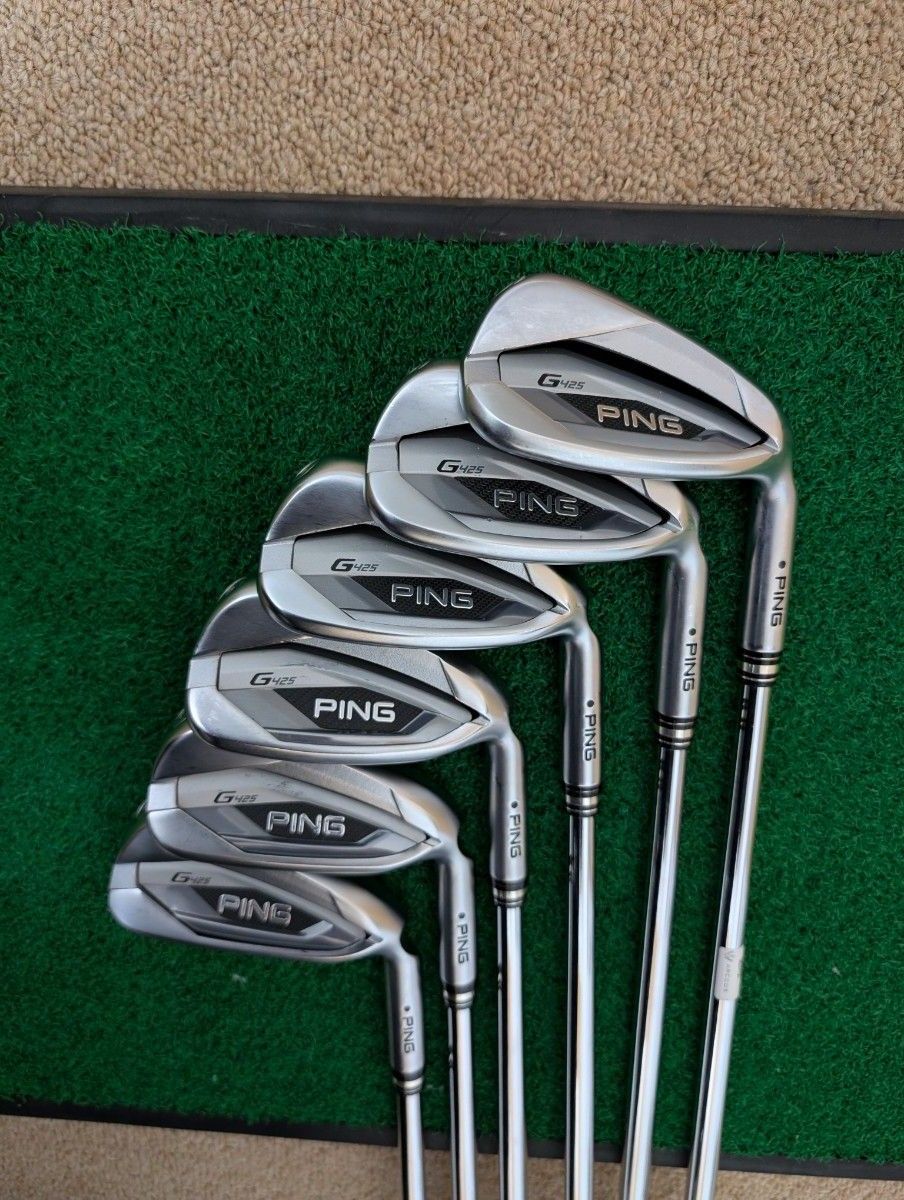 PINGアイアンセットI 210 オレンジドット #6〜W# カーボンシャフト