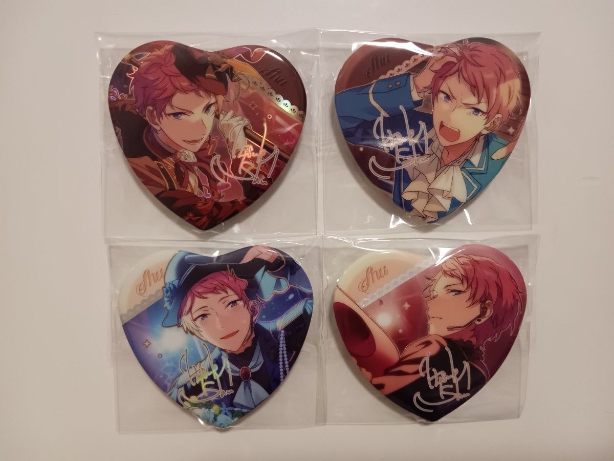 あんスタ 影片みか 甜心 ハート 缶バッジ ホワイトデー 中国 WD 返礼祭