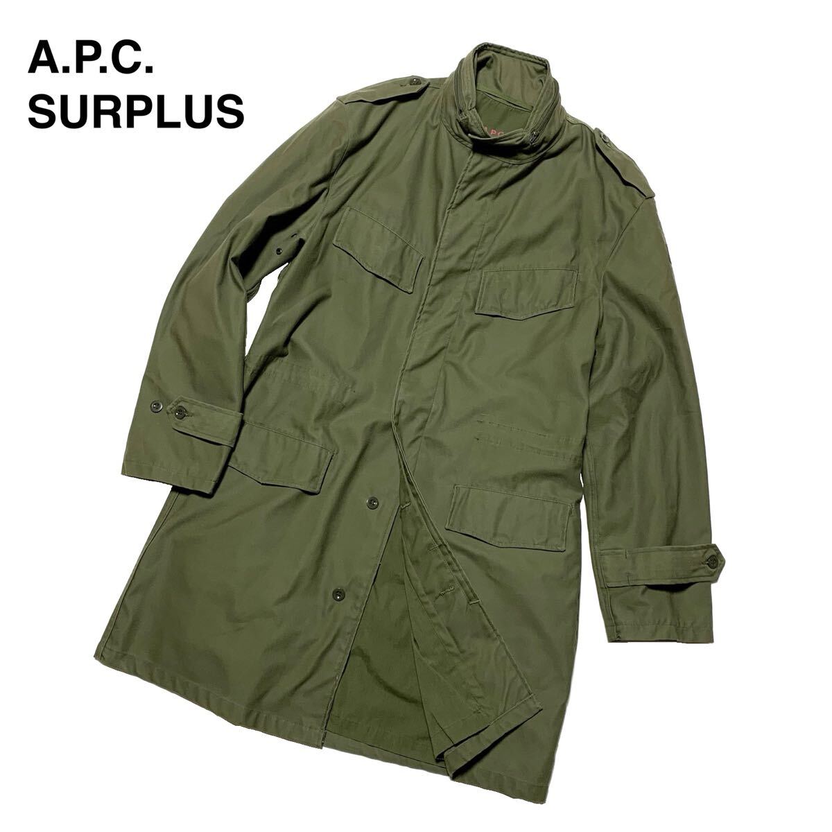 A.P.C. モッズコート サイズS オリーブ 【公式通販】