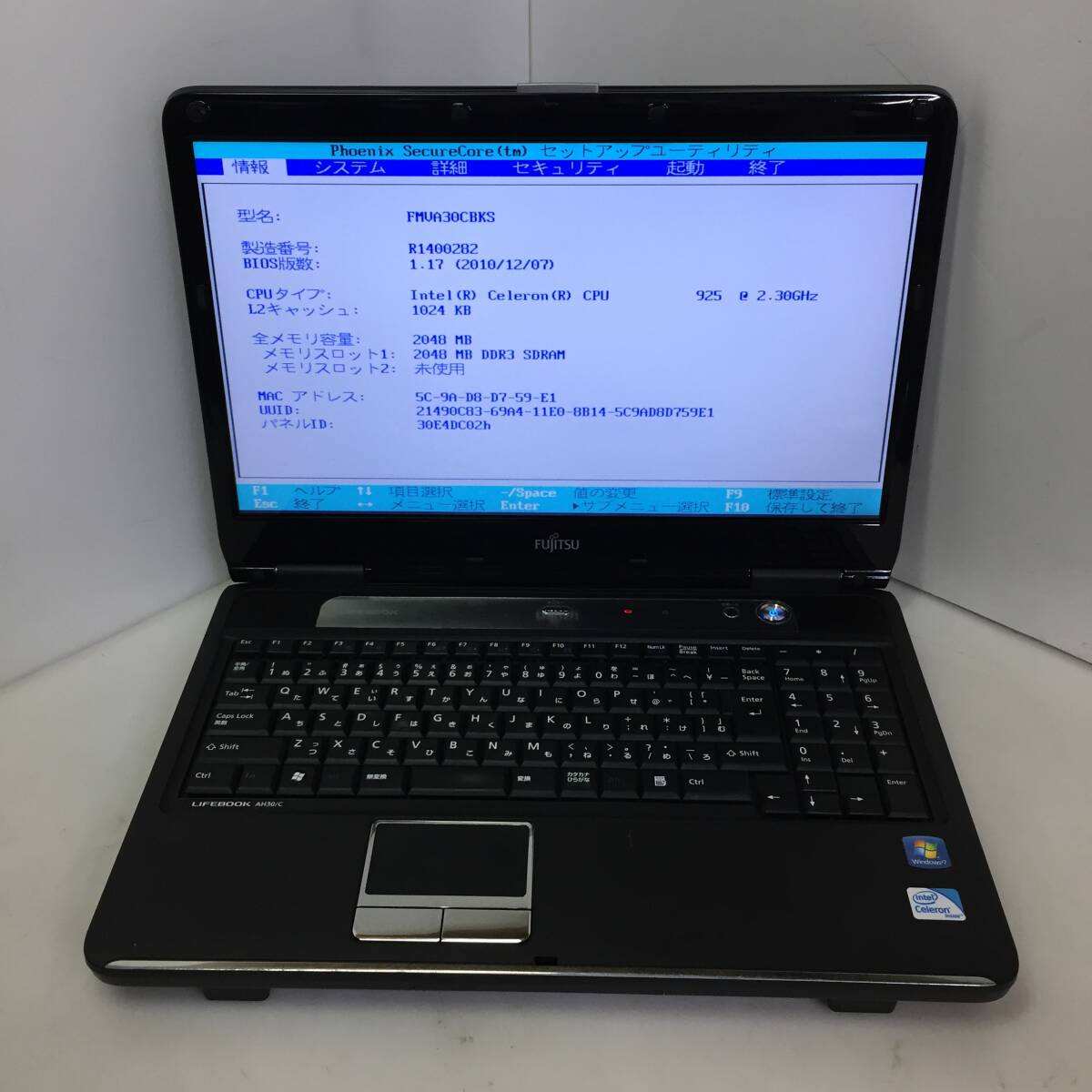 2026年最新】Yahoo!オークション -富士通 lifebook ah30(Windows)の