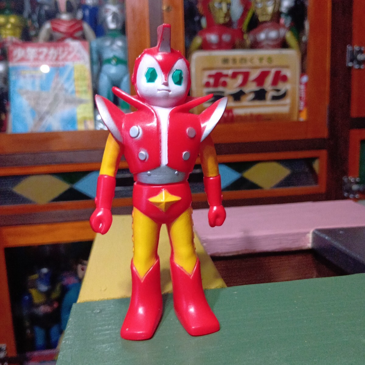 当時物 希少 送料込 ガンバロン ブルマァク ソフビ 【公式通販】