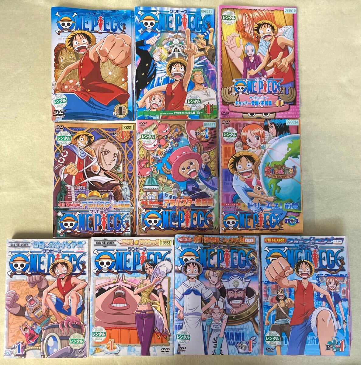 新品ケース交換済み ONE PIECE ワンピース 20THシーズン ワノ国編 DVD