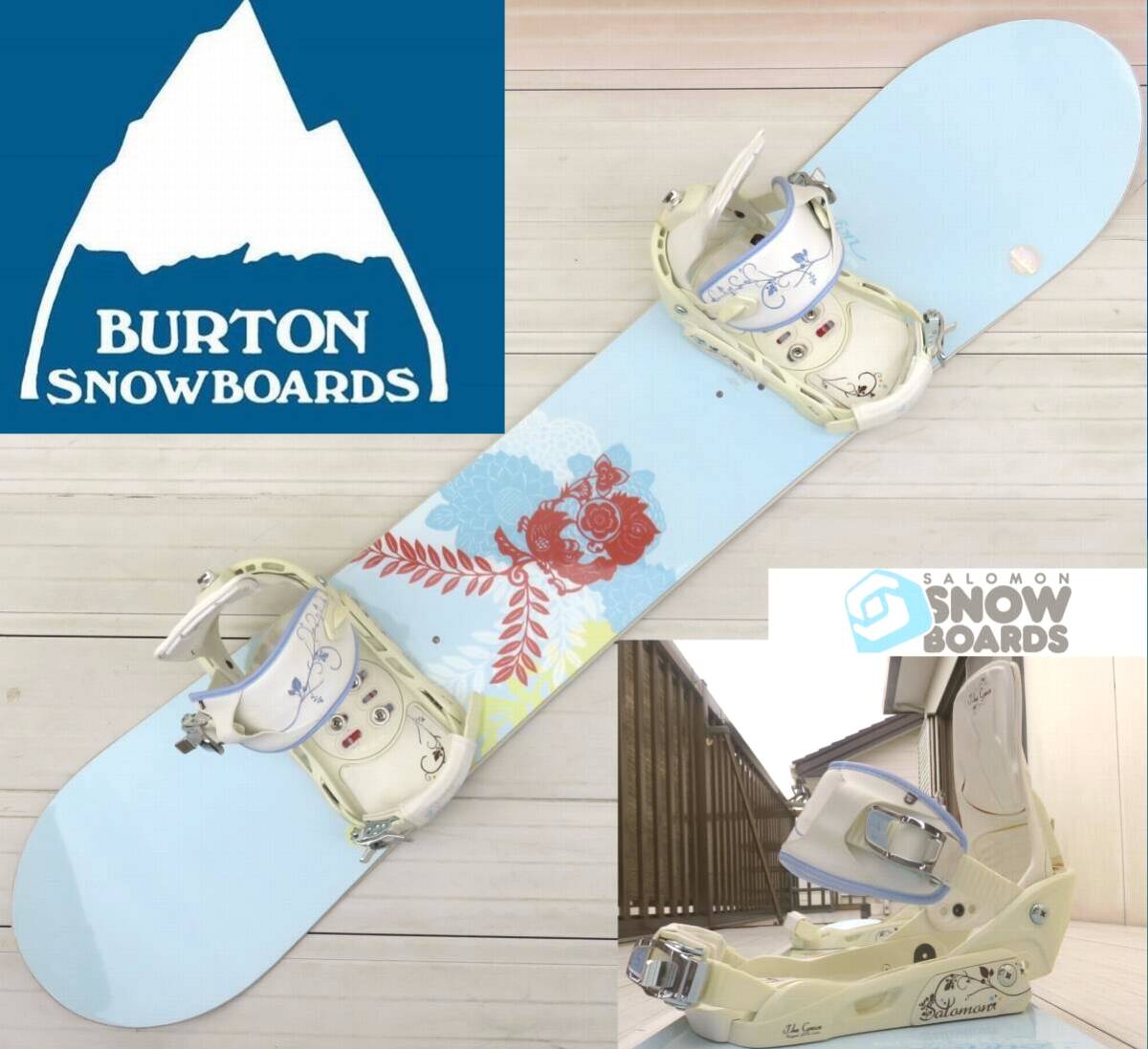 値下げ中‼︎】BURTON FEATHER 144（バイン、スノボバッグ付） 【公式通販】