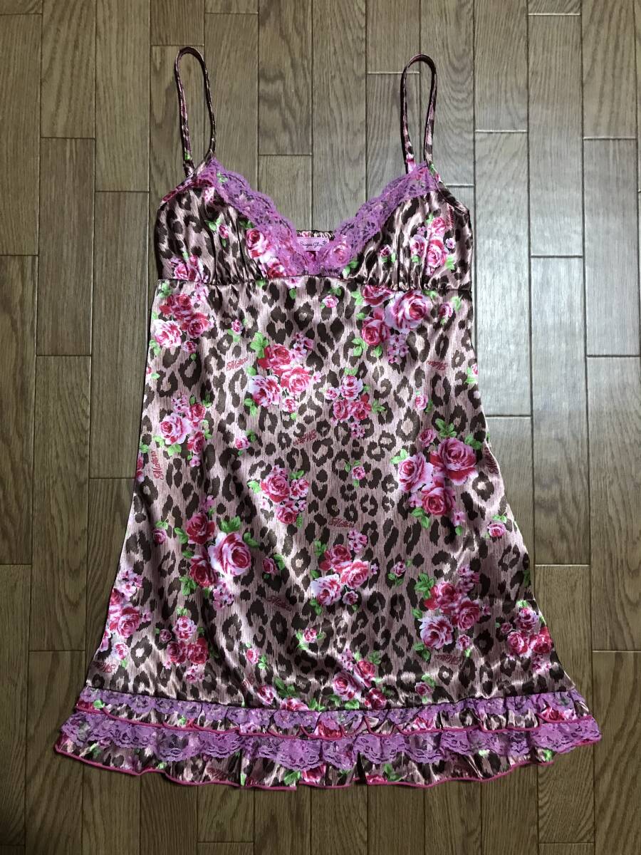 MARS☆Sugar Gloss ヒョウ柄キャミソール ピンク 【公式通販】