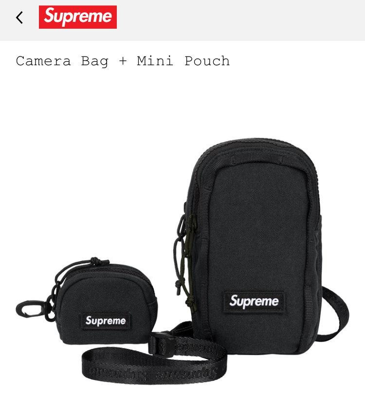 2026年最新】Yahoo!オークション -supreme カメラポーチ(ファッション