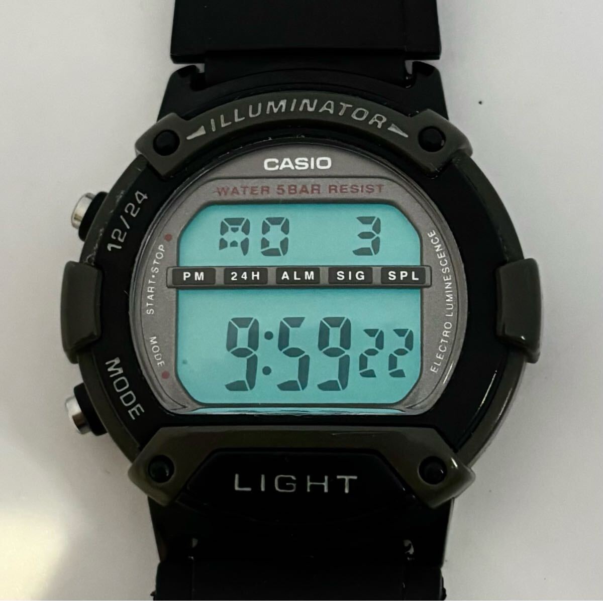 Yahoo!オークション - CASIO カシオ W-51 レトロ腕時計 デジタル レア