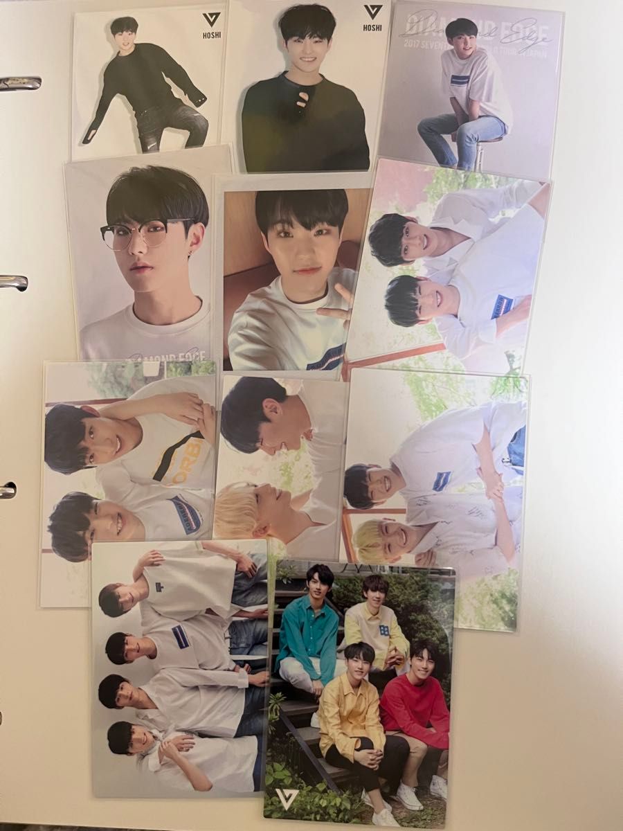 公式】ホシ メッセージトレカ ウィンター チェキ SEVENTEEN セブチ