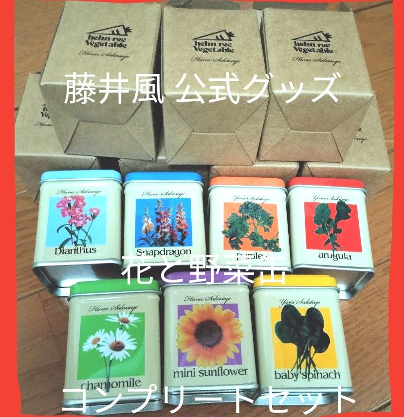 藤井風 花と野菜缶 ベジ缶 5個セット｜Yahoo!フリマ（旧PayPayフリマ）