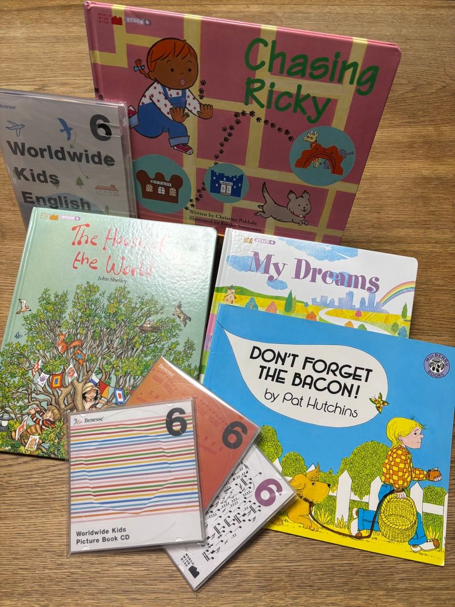 ワールドワイドキッズ ベネッセ WORLD WIDE KIDS DVD STAGE1〜6 全30巻