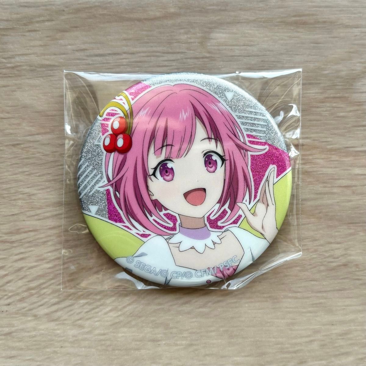 天馬咲希 プロセカ プロジェクトセカイ グリッター缶バッジ