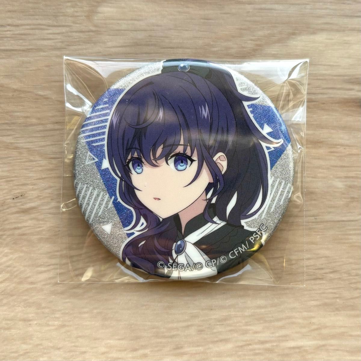 朝比奈まふゆ グリッター缶バッジ 缶バッジ 26C プロセカ プロジェクト