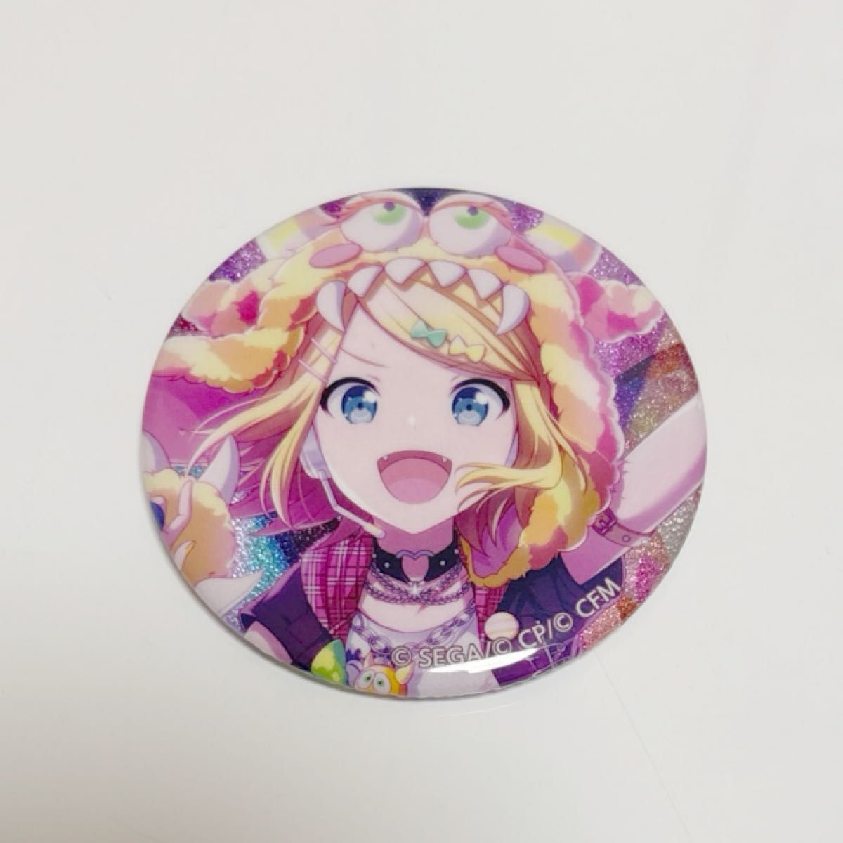 プロセカ 初音ミク モモミク グリッター缶バッジ グリ缶 vol 32B 32B