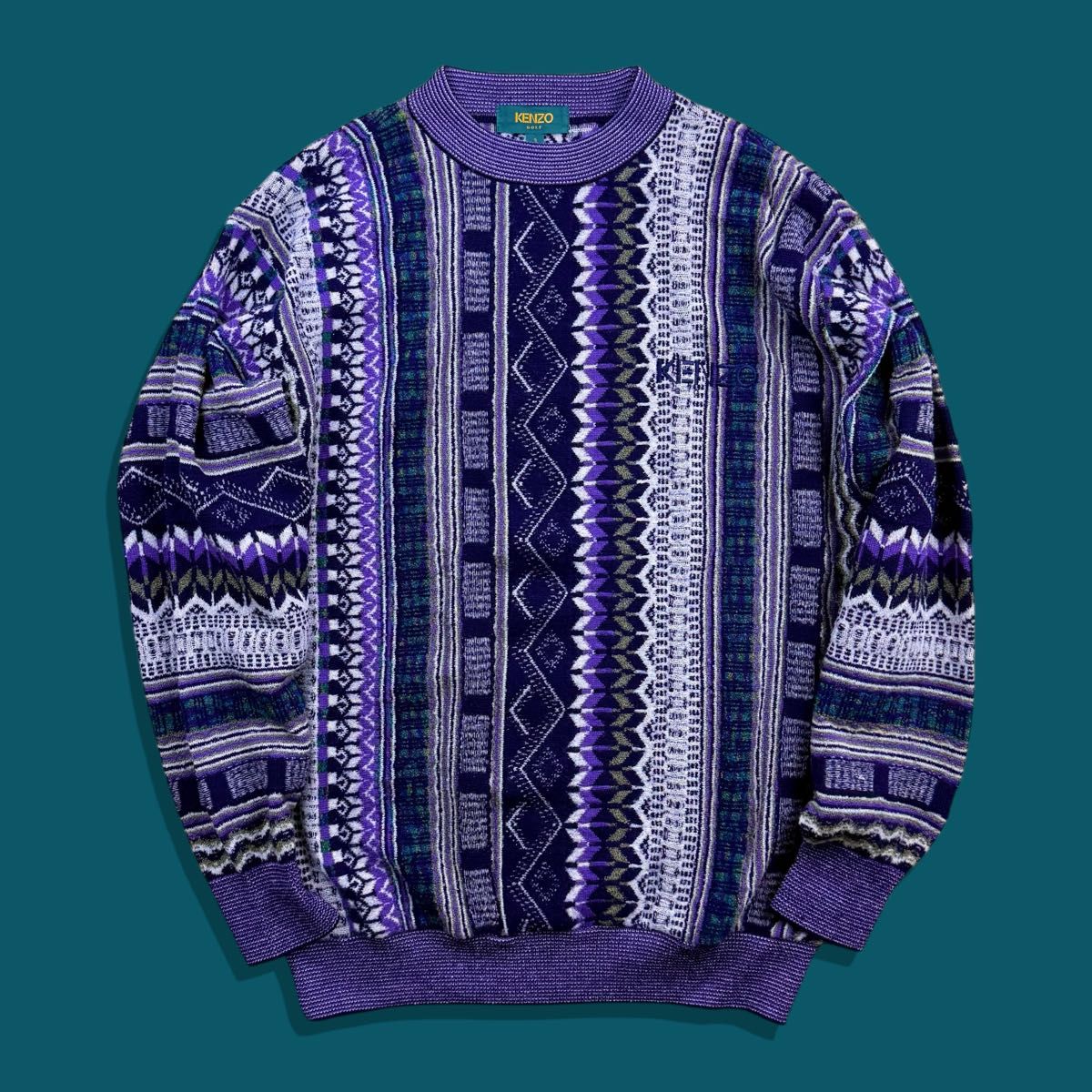 稀少 カウチン セーター スカル カナダ製 カウチンニット ジップアップ