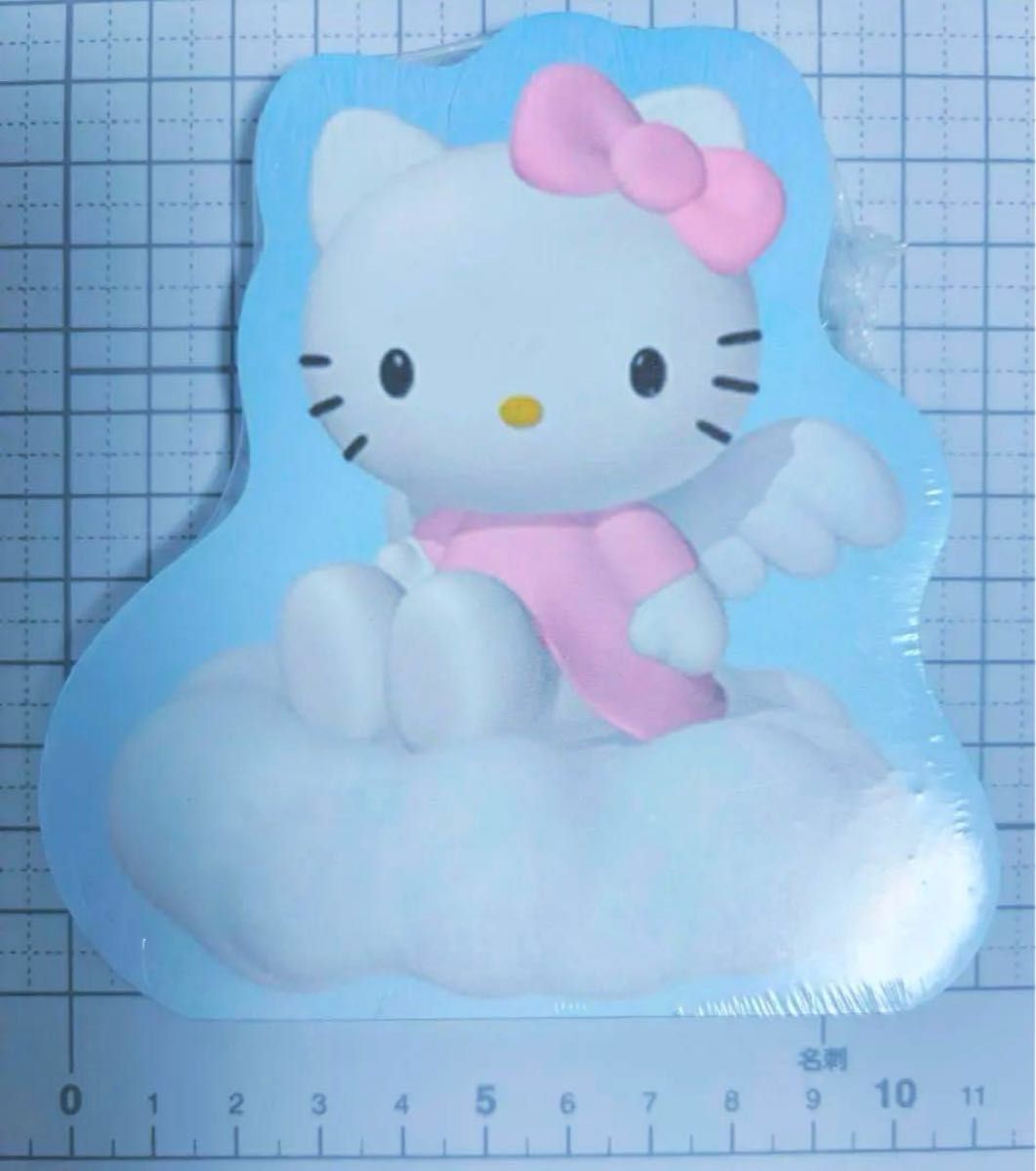 海外限定 ハローキティ ダイカットメモ サンリオ 平成レトロ メモ帳 激