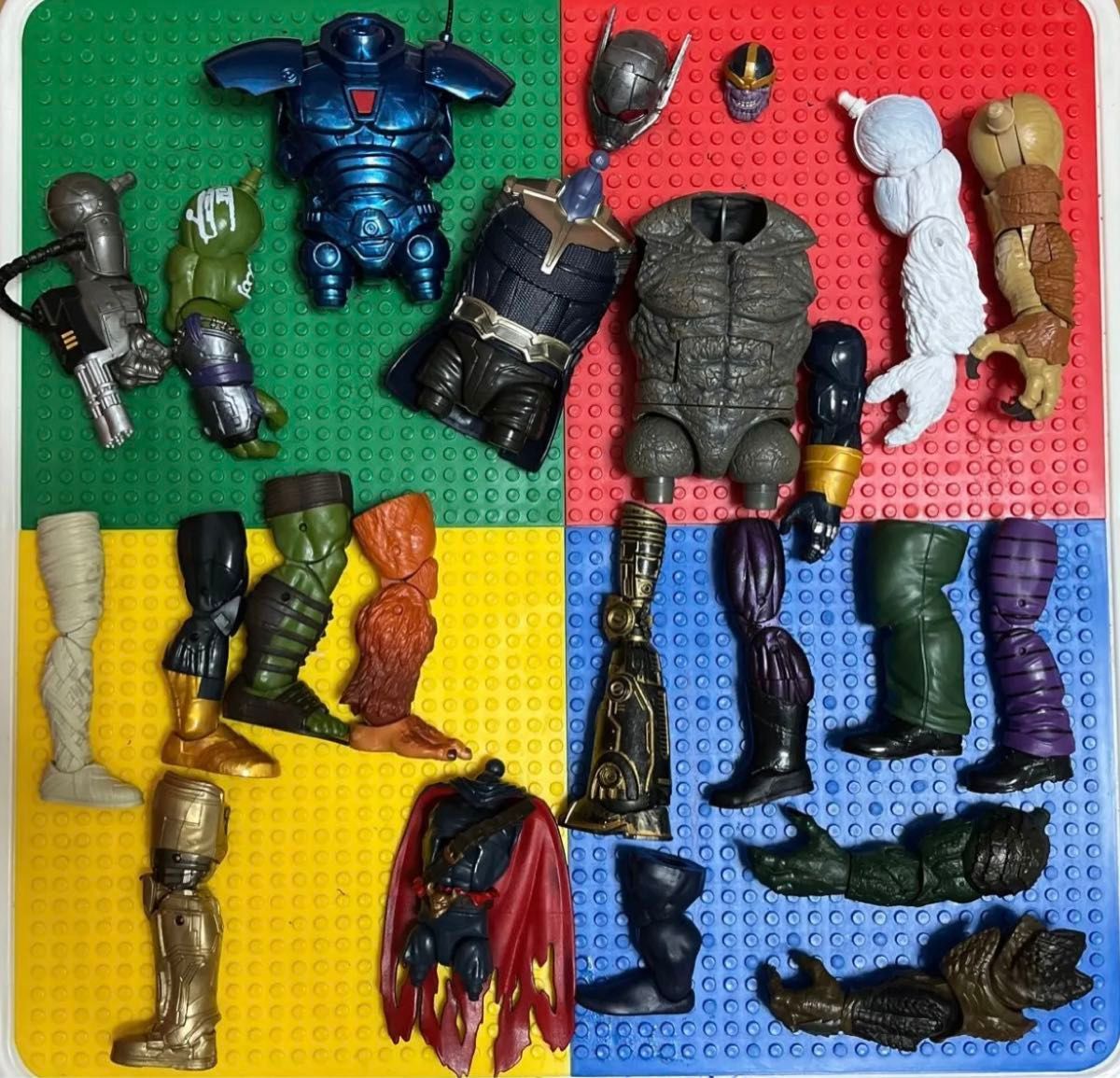 即決中古・送料無料「マーベルレジェンド・リザード（ビルドパーツ完成