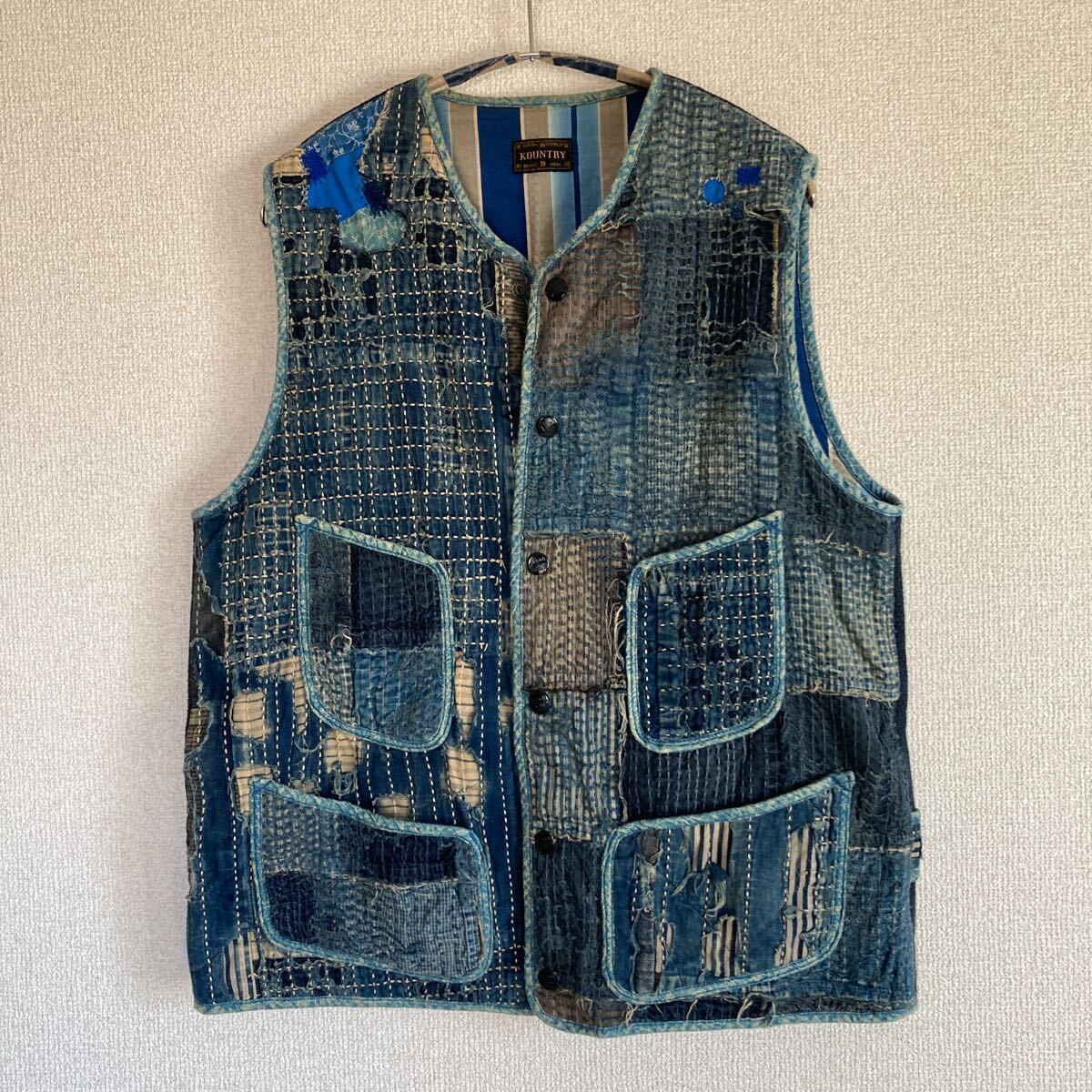 Yahoo!オークション -「刺し子 ベスト」(ブランド別) の落札相場・落札価格