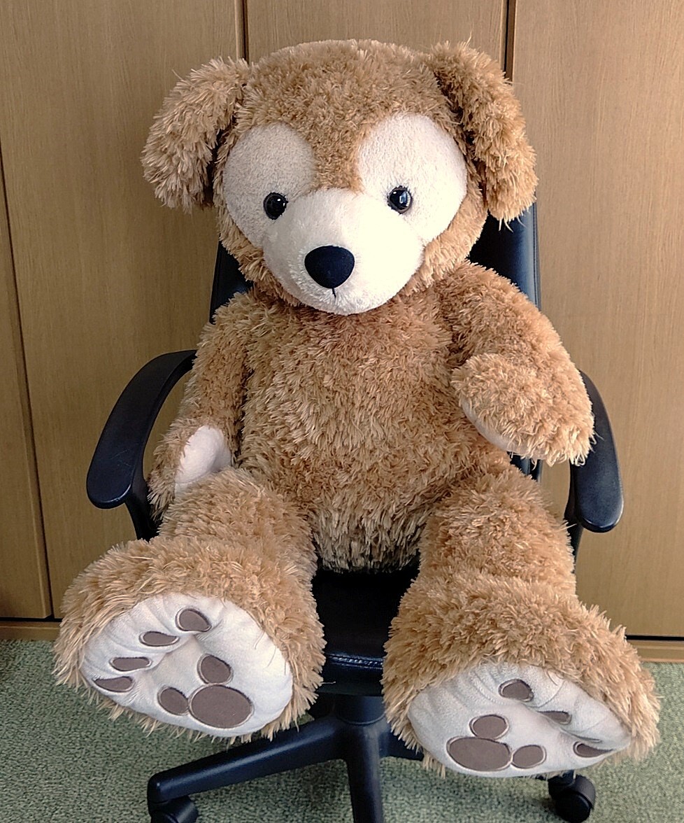 ダッフィーあなたの知らない「旧Lサイズ」の世界！大きなダッフィー