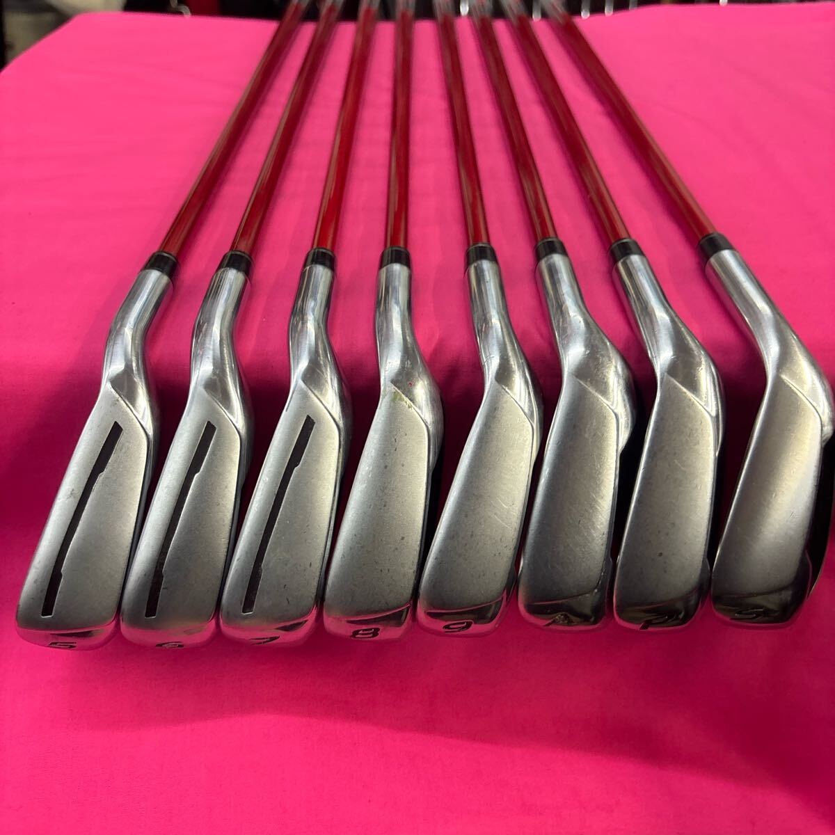 TaylorMade AEROBURNER アイアン8本 テーラーメイド AEROBURNER