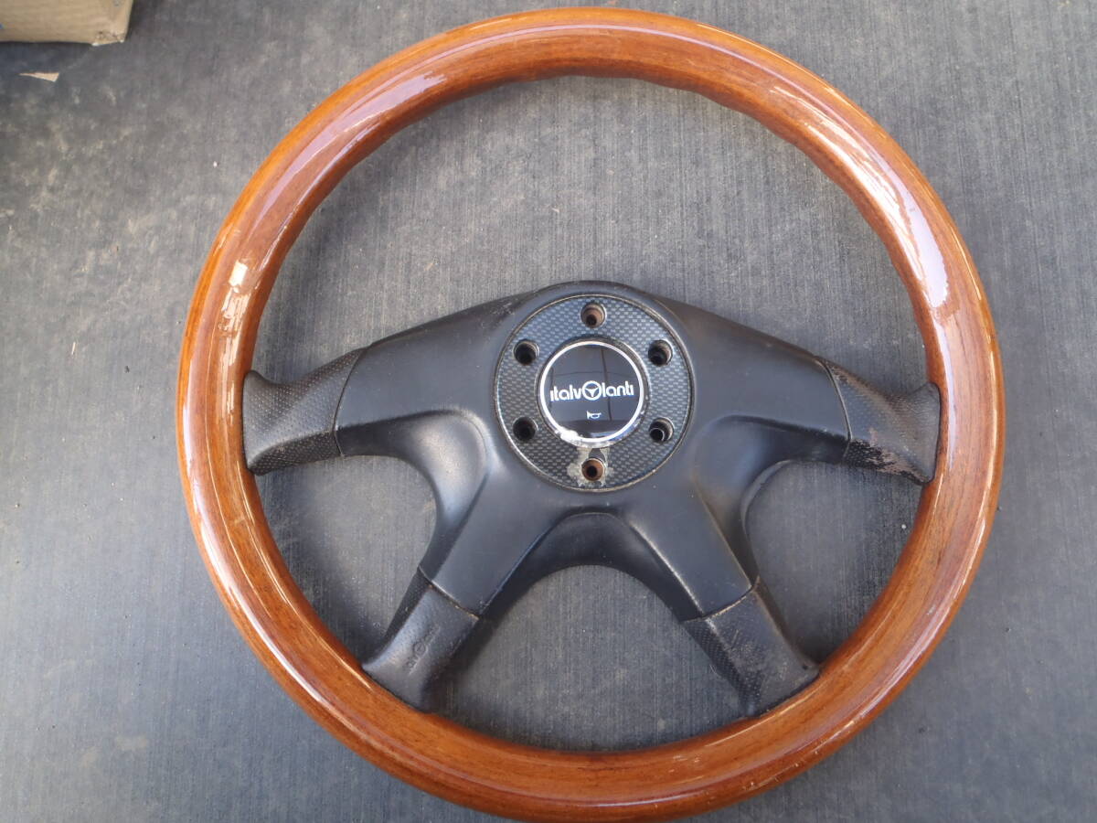 Yahoo!オークション -「イタルボランテ ステアリング ウッド」の落札