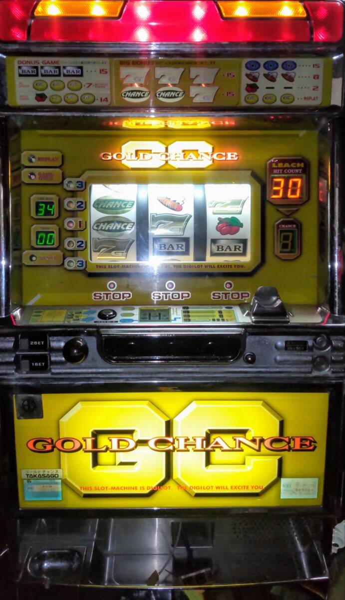 パチスロ実機アビリット☆デスバレーコイン不要機付4号機・希少 【激