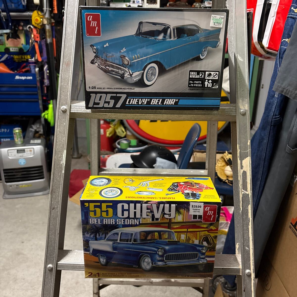 Yahoo!オークション -「57 chevy」(プラモデル) の落札相場・落札価格