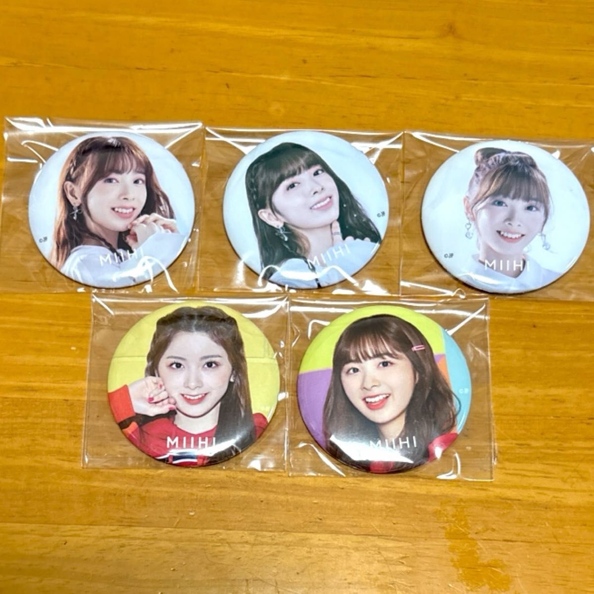 NiziU ミイヒ 缶バッジ 3個セット Step and a step Take a picture JYP