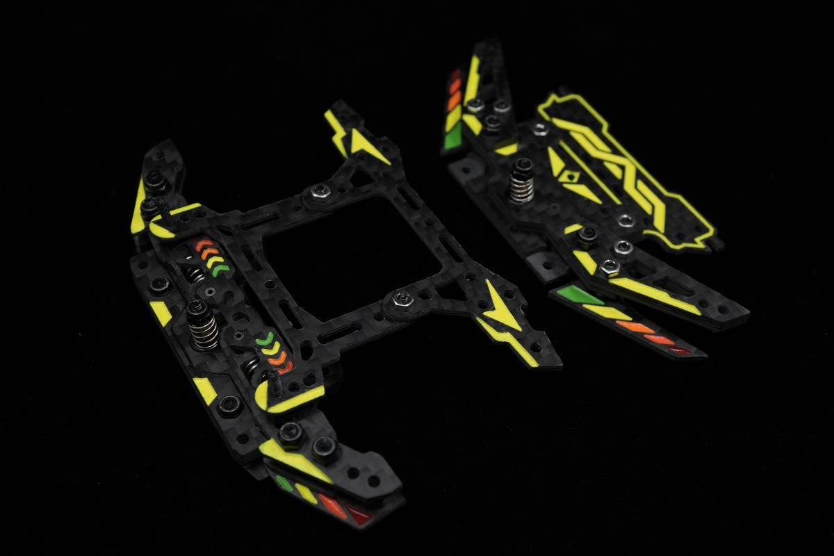 在庫残1個 SD-Fix 【CNC加工】 スライドダンパー 10mm円形可動 バネ3個