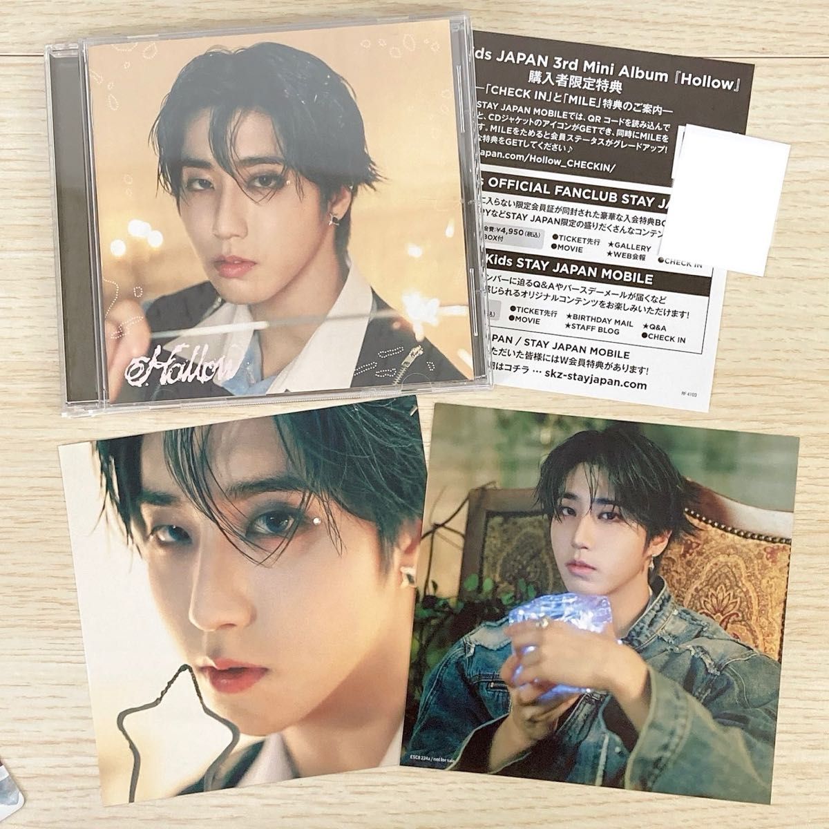 Stray Kids Hollow CD Bang Chan FC盤｜Yahoo!フリマ（旧PayPayフリマ）