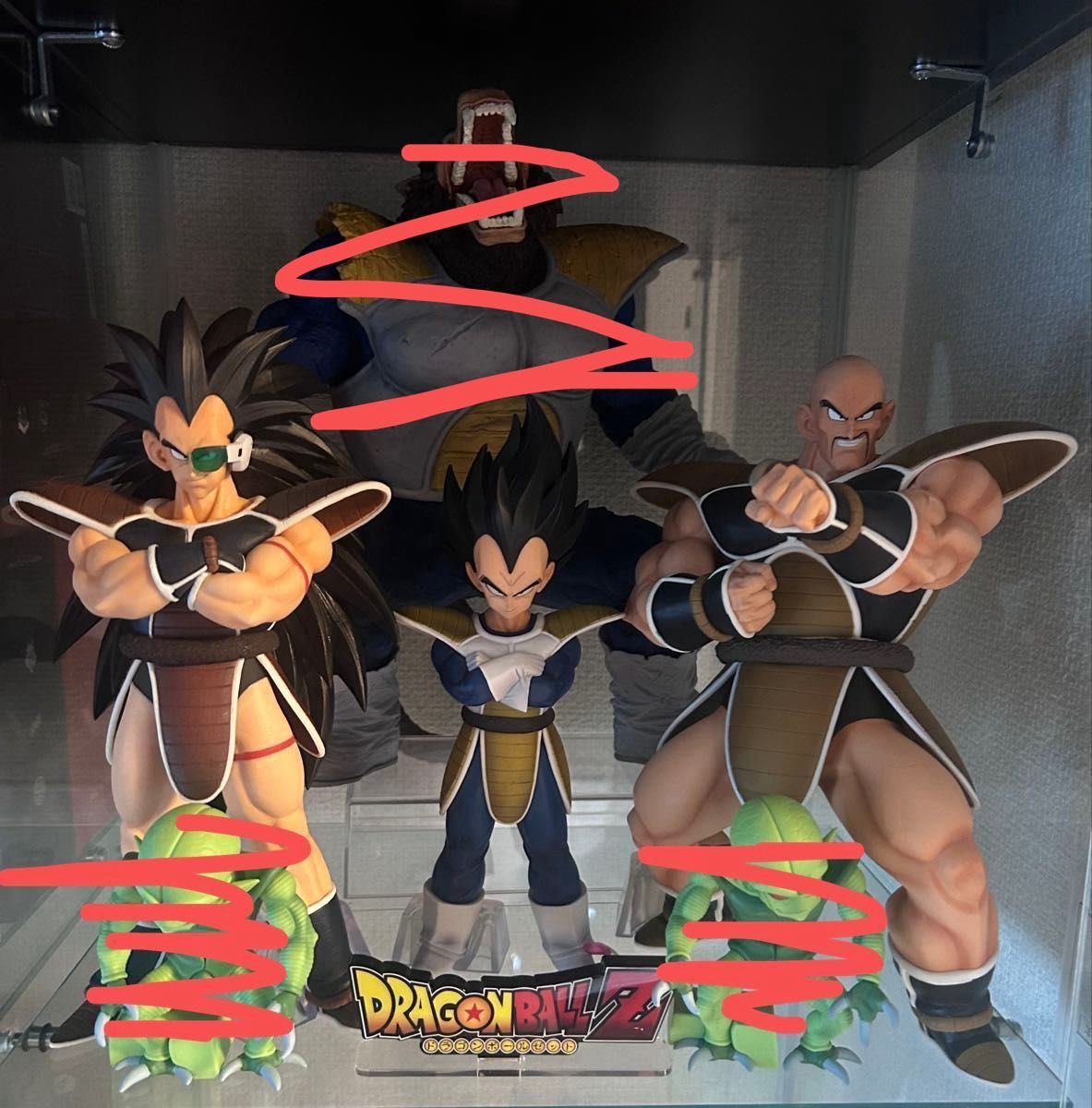 ドラゴンボール 一番くじ フィギュア ベジータ ナッパ ラディッツ