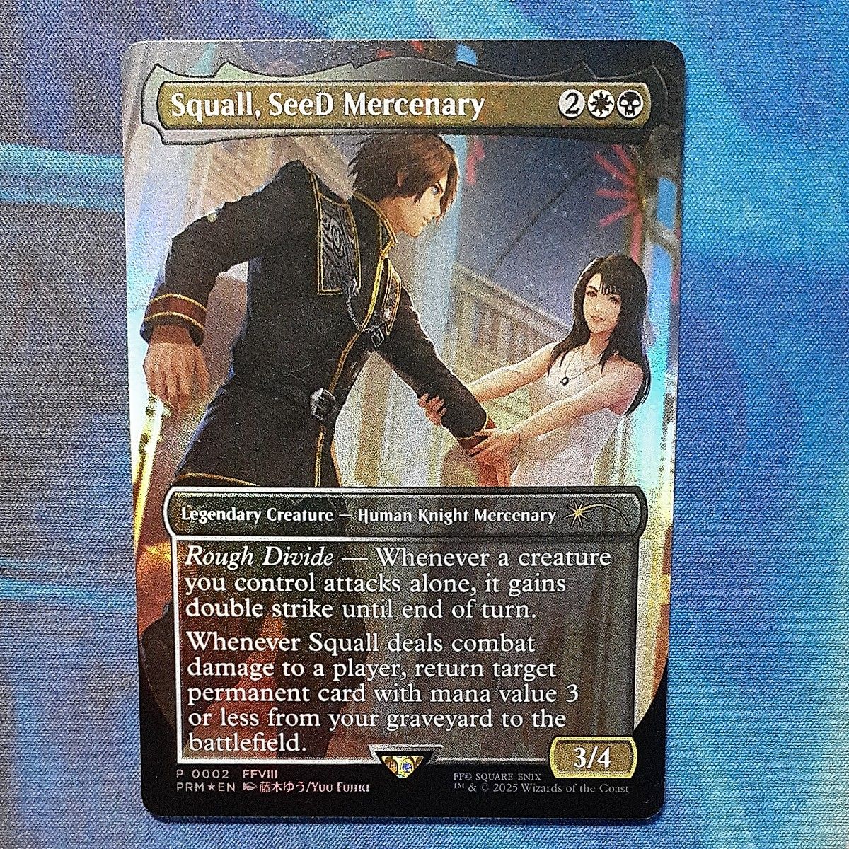 MTG ファイナルファンタジー FF プロモ SeeDの傭兵 スコール ボーダー