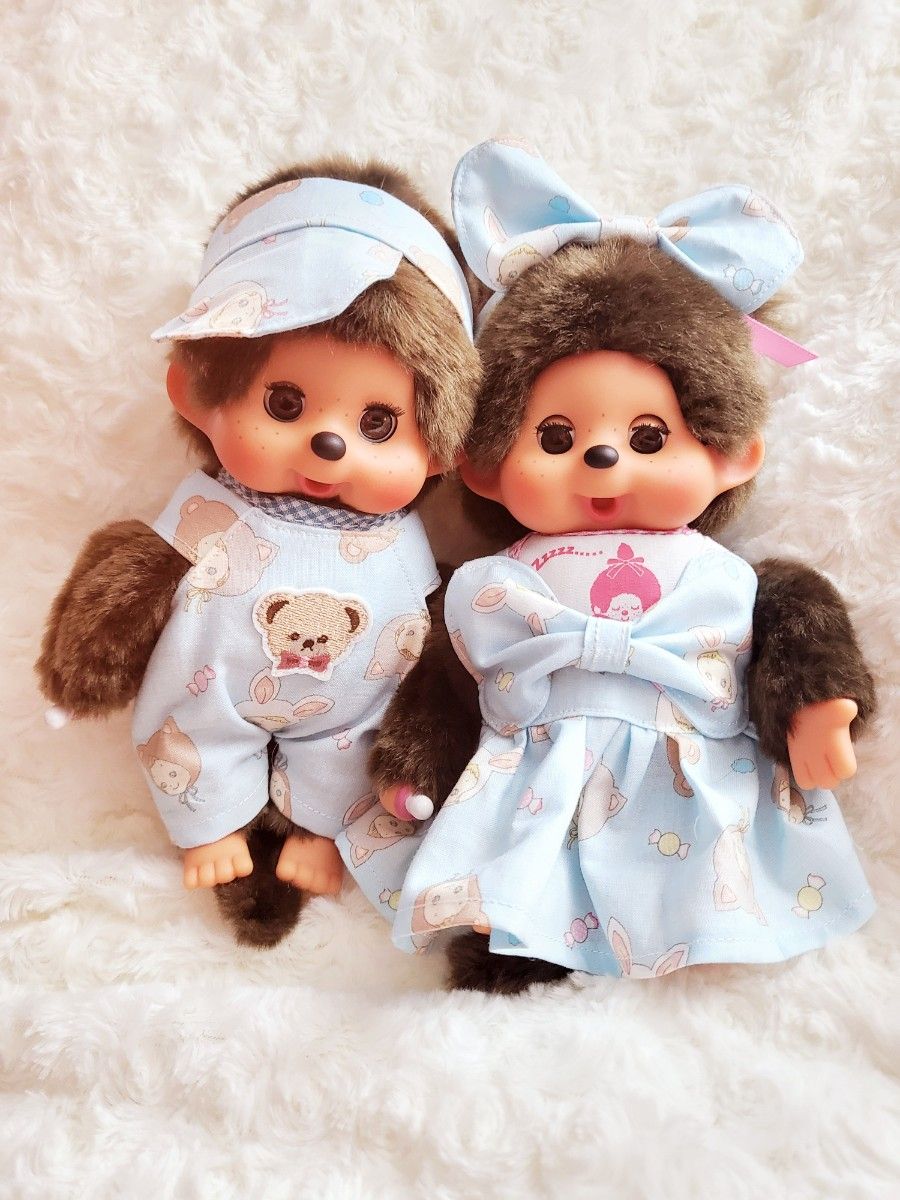 新品 グローインザダーク モンチッチ ペア セット 海外版 22372532