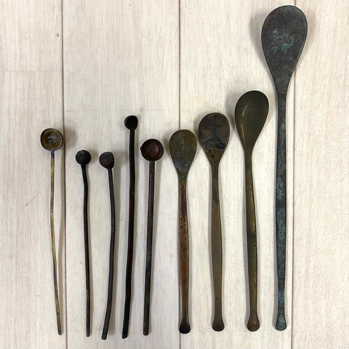 Yahoo!オークション -「薬匙」(アンティーク、コレクション) の落札