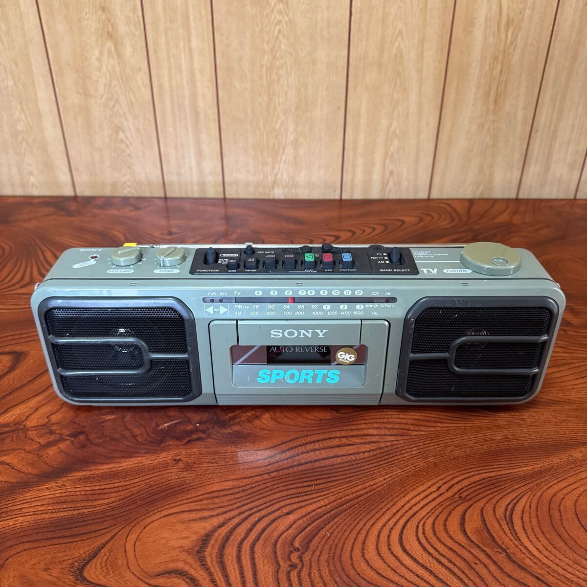 Yahoo!オークション -「sony cfs v75」の落札相場・落札価格