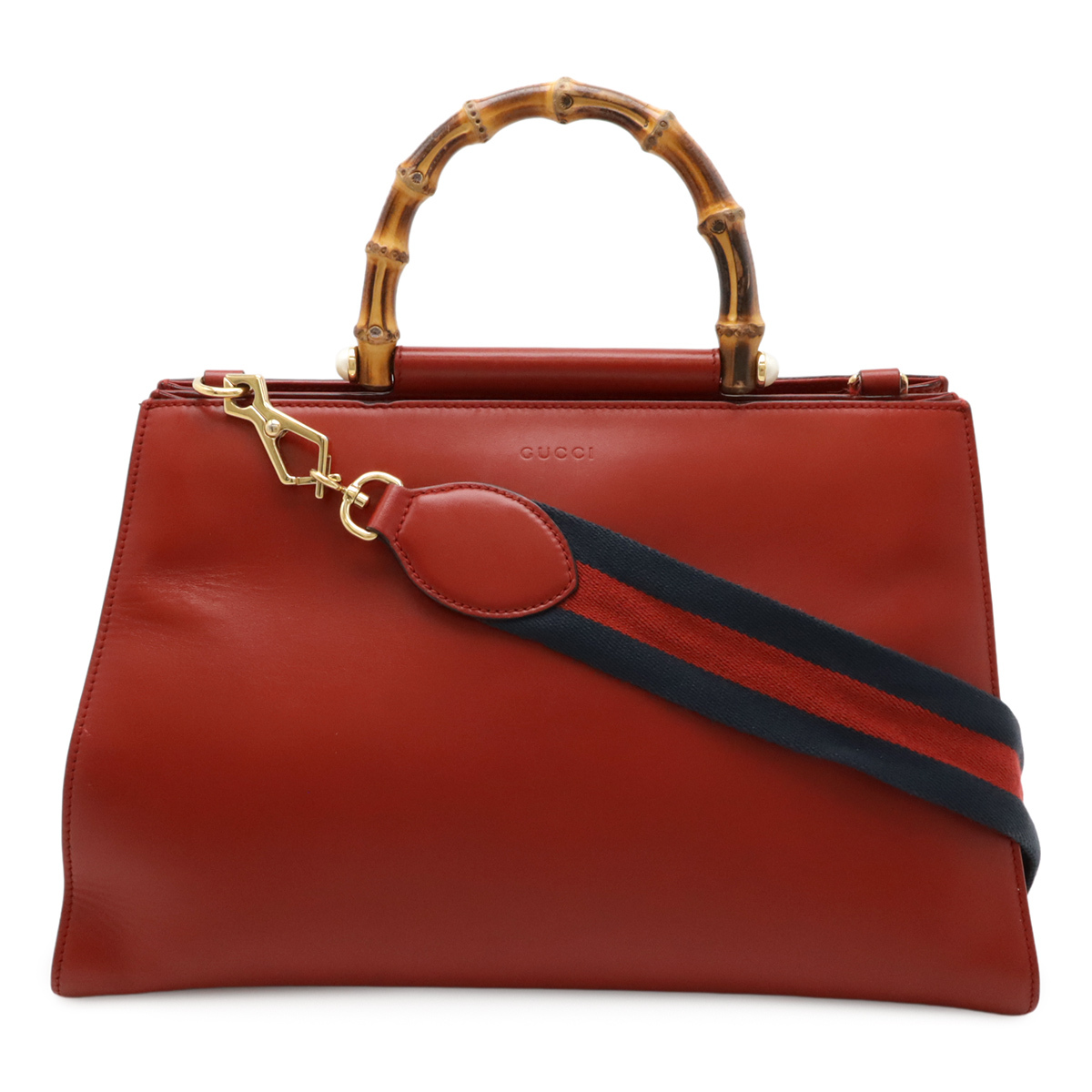 2026年最新】Yahoo!オークション -gucci バッグ 赤 バンブーの中古品