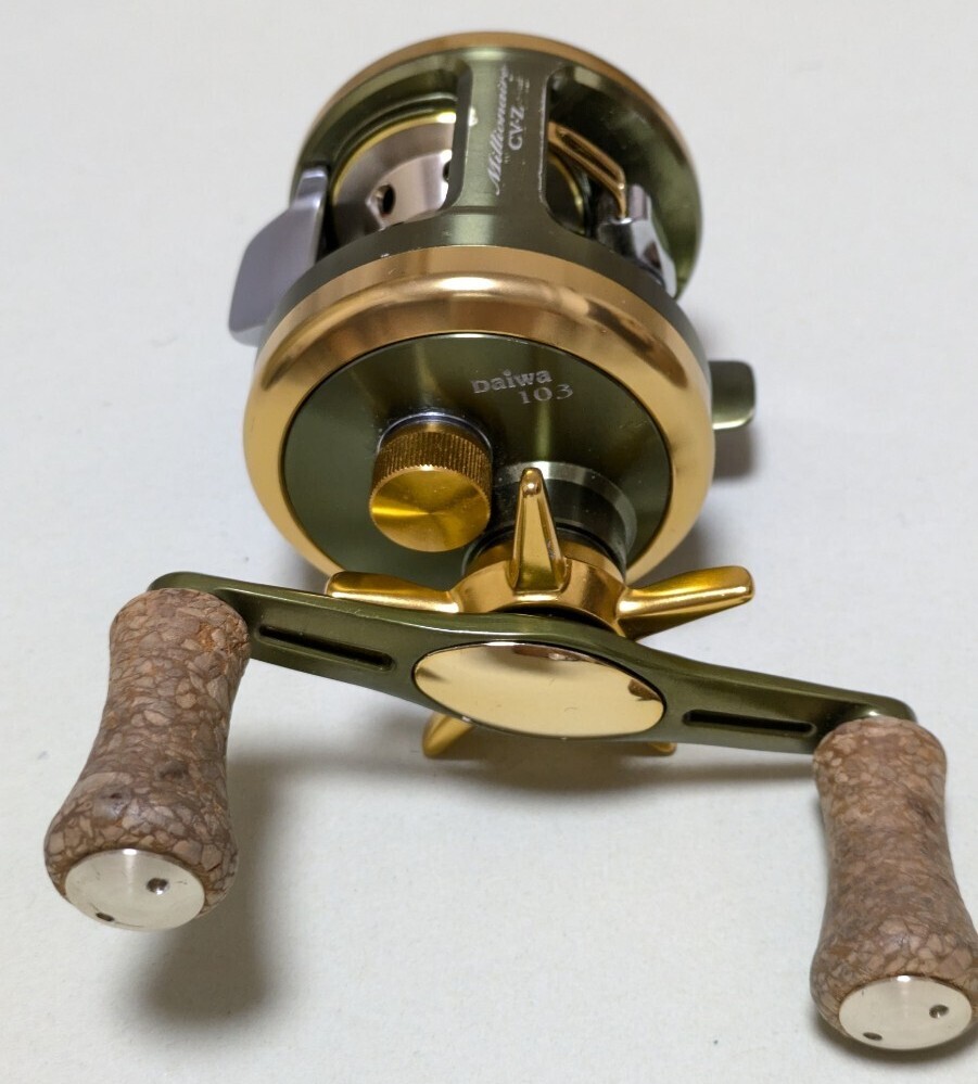 Yahoo!オークション -「ミリオネア cv-z 103」(ダイワ) (ベイトリール