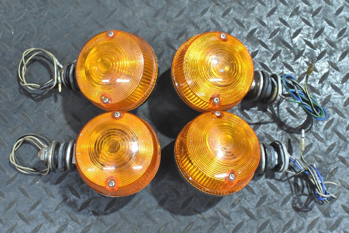 当時物 Z1 Z2 KZ1000 KZ650 ザッパー丸型ウィンカー 4個セット Yahoo