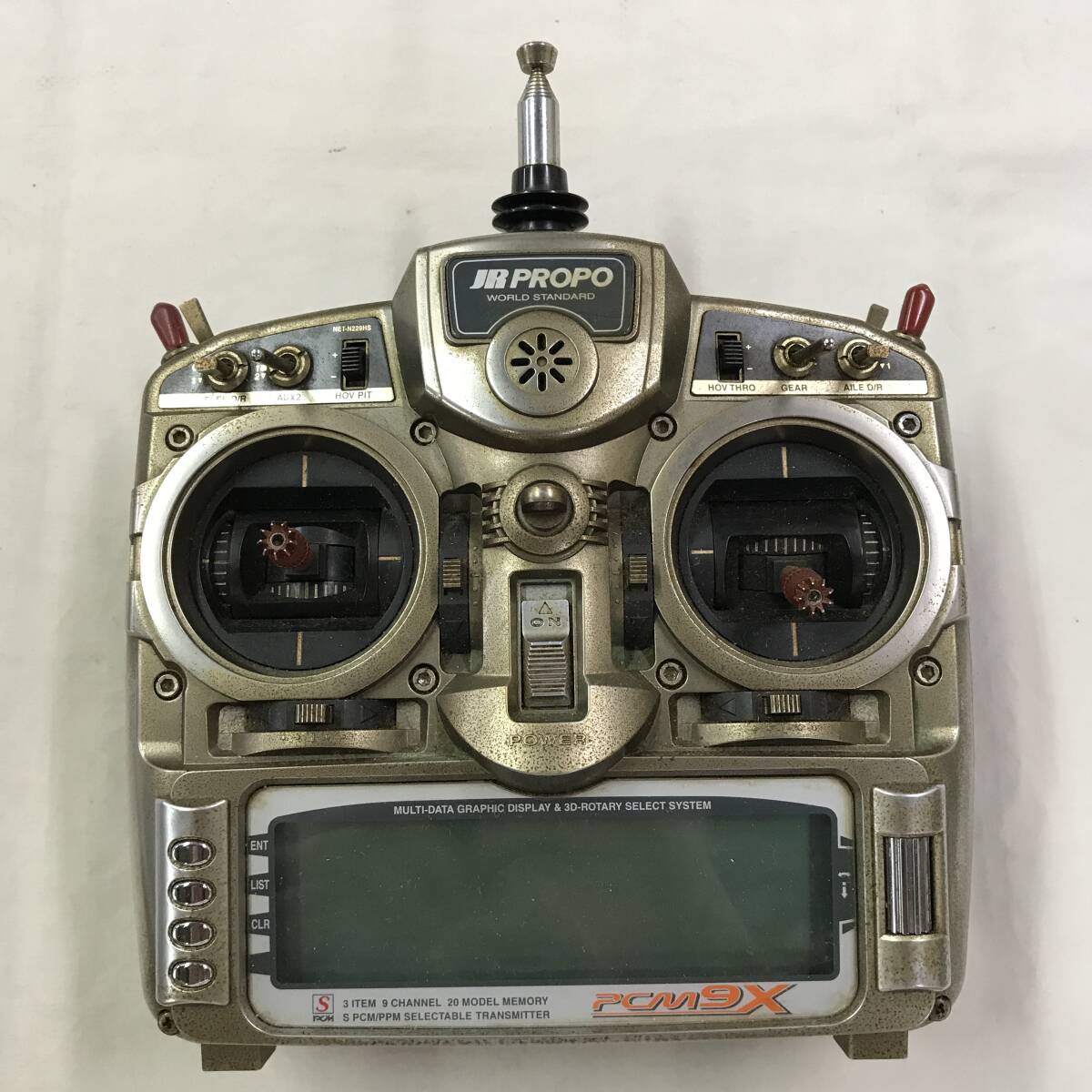 JRPCM9X II ラジコン送信機 受信機付き ［中古品] JRPCM9X II ラジコン