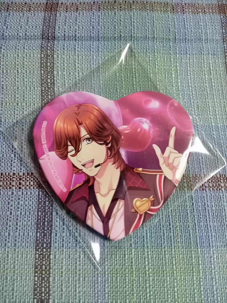 うたプリ ハート型缶バッジ (那月 スウィート バレンタインライブ