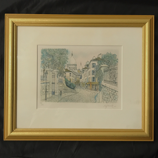 ロルフ・ラフルスキー 額装 サイン シリアル ロルフ・ラフルスキー