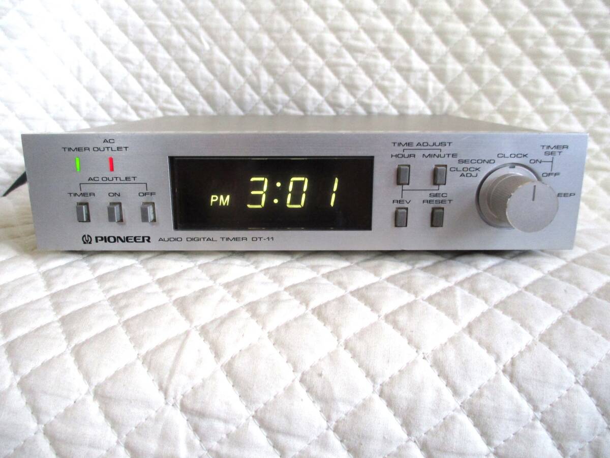 希少 美品 Pioneer DT-31デジタルタイマー レア 希少 美品 Pioneer DT