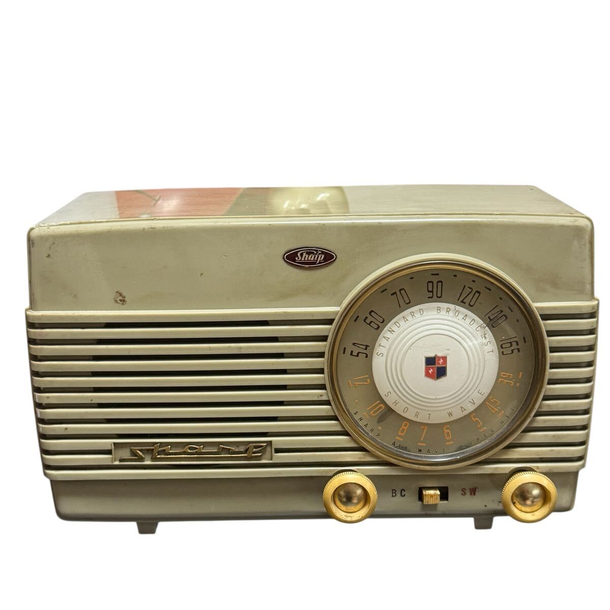 Yahoo!オークション -「sharp シャープ 5」(アンティーク) (ラジオ)の