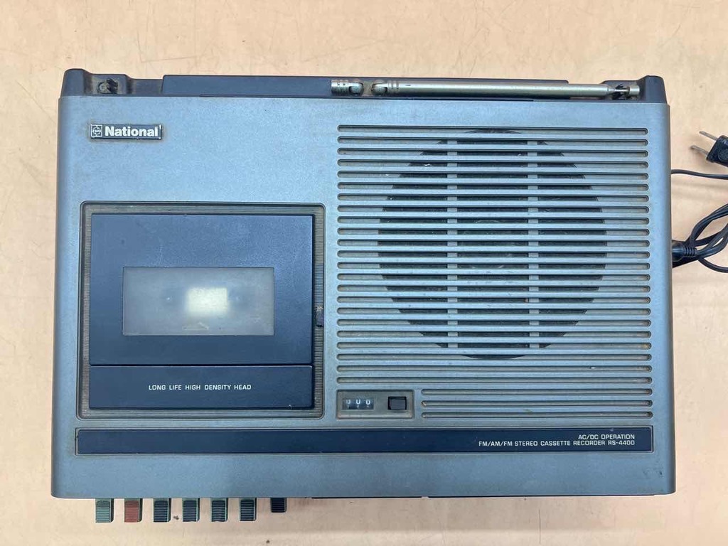 Yahoo!オークション -「ナショナル rs-4400」(ラジカセ) (カセット