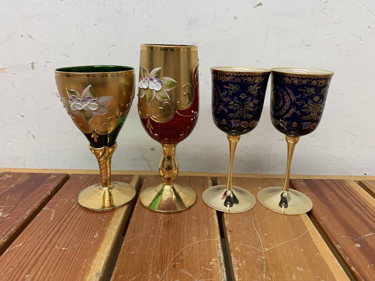 Yahoo!オークション -「ベネチアングラス セット」(工芸品) の落札相場